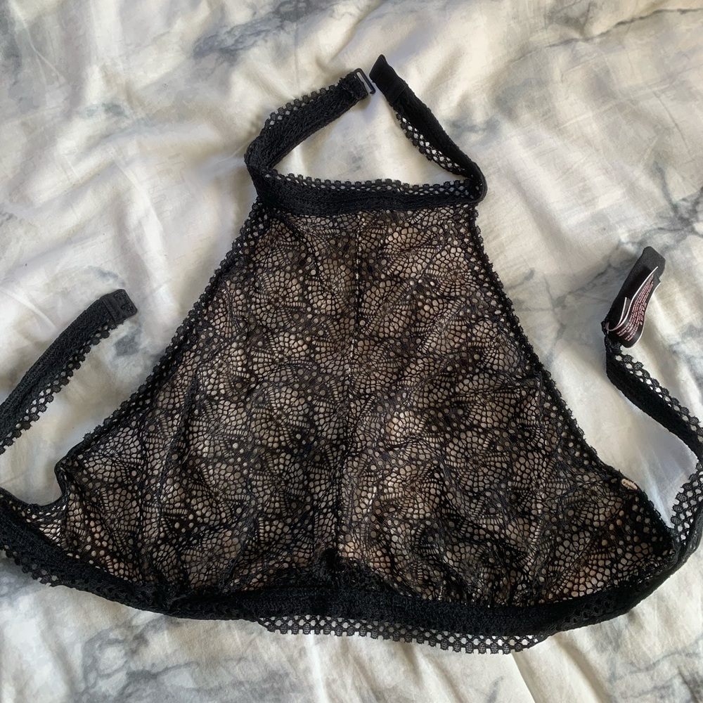 Victoria Secret lingerie halter lace top 🕷